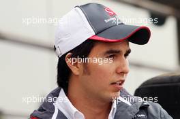 Sergio Perez (MEX) Sauber.  12.04.2012. Formula 1 World Championship, Rd 3, Chinese Grand Prix, Shanghai, China, Preparation Day
