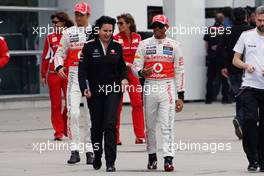 Lewis Hamilton (GBR) McLaren. 12.04.2012. Formula 1 World Championship, Rd 3, Chinese Grand Prix, Shanghai, China, Preparation Day