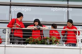 Paddock staff. 12.04.2012. Formula 1 World Championship, Rd 3, Chinese Grand Prix, Shanghai, China, Preparation Day
