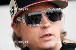 Kimi Raikkonen (FIN) Lotus F1 Team. 12.04.2012. Formula 1 World Championship, Rd 3, Chinese Grand Prix, Shanghai, China, Preparation Day