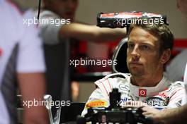 Jenson Button (GBR) McLaren MP4/27. 12.04.2012. Formula 1 World Championship, Rd 3, Chinese Grand Prix, Shanghai, China, Preparation Day