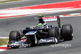 Bruno Senna (BRA) Williams FW34. 11.05.2012. Formula 1 World Championship, Rd 5, Spanish Grand Prix, Barcelona, Spain, Practice Day