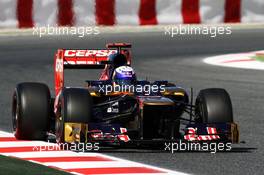 Daniel Ricciardo (AUS) Scuderia Toro Rosso STR7. 11.05.2012. Formula 1 World Championship, Rd 5, Spanish Grand Prix, Barcelona, Spain, Practice Day