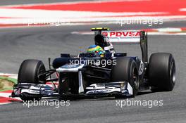 Bruno Senna (BRA) Williams FW34. 11.05.2012. Formula 1 World Championship, Rd 5, Spanish Grand Prix, Barcelona, Spain, Practice Day