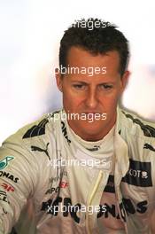 Michael Schumacher (GER) Mercedes AMG F1. 11.05.2012. Formula 1 World Championship, Rd 5, Spanish Grand Prix, Barcelona, Spain, Practice Day
