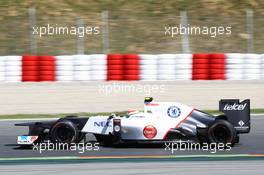 Sergio Perez (MEX) Sauber C31. 11.05.2012. Formula 1 World Championship, Rd 5, Spanish Grand Prix, Barcelona, Spain, Practice Day