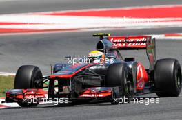 Lewis Hamilton (GBR) McLaren MP4/27. 11.05.2012. Formula 1 World Championship, Rd 5, Spanish Grand Prix, Barcelona, Spain, Practice Day