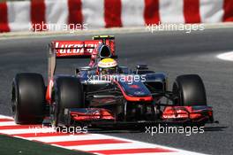 Lewis Hamilton (GBR) McLaren MP4/27. 11.05.2012. Formula 1 World Championship, Rd 5, Spanish Grand Prix, Barcelona, Spain, Practice Day