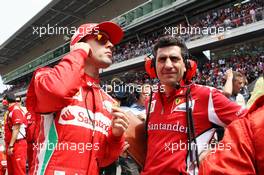 Fernando Alonso (ESP) Ferrari on the grid. 10.05.2012. Formula 1 World Championship, Rd 5, Spanish Grand Prix, Barcelona, Spain, Race Day