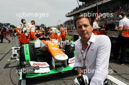 Michiel Mol (NED) Sahara Force India F1 Team Co-Owner on the grid. 10.05.2012. Formula 1 World Championship, Rd 5, Spanish Grand Prix, Barcelona, Spain, Race Day