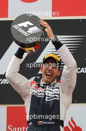 1st place Pastor Maldonado (VEN), Williams F1 Team  13.05.2012. Formula 1 World Championship, Rd 5, Spanish Grand Prix, Barcelona, Spain, Race Day
