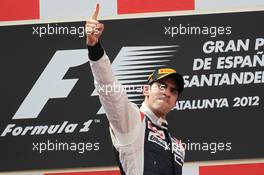 1st place Pastor Maldonado (VEN), Williams F1 Team  13.05.2012. Formula 1 World Championship, Rd 5, Spanish Grand Prix, Barcelona, Spain, Race Day