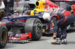 Sebastian Vettel (GER), Red Bull Racing  13.05.2012. Formula 1 World Championship, Rd 5, Spanish Grand Prix, Barcelona, Spain, Race Day