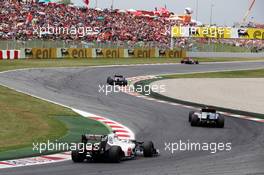 Kamui Kobayashi (JPN) Sauber C31. 10.05.2012. Formula 1 World Championship, Rd 5, Spanish Grand Prix, Barcelona, Spain, Race Day