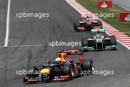 Sebastian Vettel (GER), Red Bull Racing  13.05.2012. Formula 1 World Championship, Rd 5, Spanish Grand Prix, Barcelona, Spain, Race Day