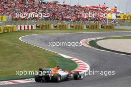 Paul di Resta (GBR) Sahara Force India VJM05. 10.05.2012. Formula 1 World Championship, Rd 5, Spanish Grand Prix, Barcelona, Spain, Race Day