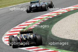 Kimi Raikkonen (FIN) Lotus F1 E20. 10.05.2012. Formula 1 World Championship, Rd 5, Spanish Grand Prix, Barcelona, Spain, Race Day