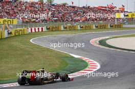 Romain Grosjean (FRA) Lotus F1 E20. 10.05.2012. Formula 1 World Championship, Rd 5, Spanish Grand Prix, Barcelona, Spain, Race Day