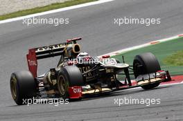 Kimi Raikkonen (FIN) Lotus F1 E20. 10.05.2012. Formula 1 World Championship, Rd 5, Spanish Grand Prix, Barcelona, Spain, Race Day