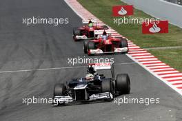 Pastor Maldonado (VEN), Williams F1 Team  13.05.2012. Formula 1 World Championship, Rd 5, Spanish Grand Prix, Barcelona, Spain, Race Day