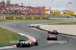 Lewis Hamilton (GBR) McLaren MP4/27. 10.05.2012. Formula 1 World Championship, Rd 5, Spanish Grand Prix, Barcelona, Spain, Race Day