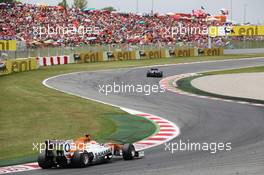 Paul di Resta (GBR) Sahara Force India VJM05. 10.05.2012. Formula 1 World Championship, Rd 5, Spanish Grand Prix, Barcelona, Spain, Race Day