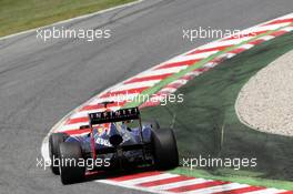 Sebastian Vettel (GER) Red Bull Racing RB8. 10.05.2012. Formula 1 World Championship, Rd 5, Spanish Grand Prix, Barcelona, Spain, Race Day