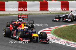 Sebastian Vettel (GER) Red Bull Racing RB8. 10.05.2012. Formula 1 World Championship, Rd 5, Spanish Grand Prix, Barcelona, Spain, Race Day