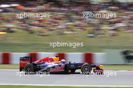 Sebastian Vettel (GER) Red Bull Racing RB8. 12.05.2012. Formula 1 World Championship, Rd 5, Spanish Grand Prix, Barcelona, Spain, Qualifying Day