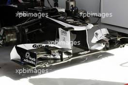 Williams FW34 front wing. 12.05.2012. Formula 1 World Championship, Rd 5, Spanish Grand Prix, Barcelona, Spain, Qualifying Day