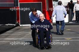 Frank Williams (GBR) Williams Team Owner. 12.05.2012. Formula 1 World Championship, Rd 5, Spanish Grand Prix, Barcelona, Spain, Qualifying Day