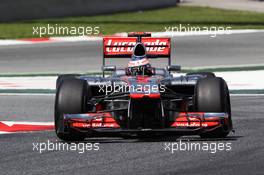 Jenson Button (GBR) McLaren MP4/27. 12.05.2012. Formula 1 World Championship, Rd 5, Spanish Grand Prix, Barcelona, Spain, Qualifying Day