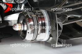McLaren MP4/27 brake. 12.05.2012. Formula 1 World Championship, Rd 5, Spanish Grand Prix, Barcelona, Spain, Qualifying Day