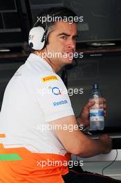 Andy Stevenson (GBR) Sahara Force India F1 Team Manager. 12.05.2012. Formula 1 World Championship, Rd 5, Spanish Grand Prix, Barcelona, Spain, Qualifying Day