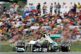 Nico Rosberg (GER) Mercedes AMG F1 W03. 12.05.2012. Formula 1 World Championship, Rd 5, Spanish Grand Prix, Barcelona, Spain, Qualifying Day