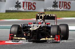 Kimi Raikkonen (FIN) Lotus F1 E20. 12.05.2012. Formula 1 World Championship, Rd 5, Spanish Grand Prix, Barcelona, Spain, Qualifying Day