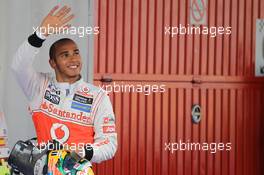 Lewis Hamilton (GBR), McLaren Mercedes gets pole position  12.05.2012. Formula 1 World Championship, Rd 5, Spanish Grand Prix, Barcelona, Spain, Qualifying Day