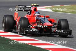 Charles Pic (FRA) Marussia F1 Team MR01. 12.05.2012. Formula 1 World Championship, Rd 5, Spanish Grand Prix, Barcelona, Spain, Qualifying Day