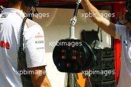 McLaren it stop light system.