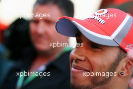 Lewis Hamilton (GBR) McLaren. 10.05.2012. Formula 1 World Championship, Rd 5, Spanish Grand Prix, Barcelona, Spain, Preparation Day