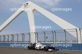 Sergio Perez (MEX) Sauber C31. 22.06.2012. Formula 1 World Championship, Rd 8, European Grand Prix, Valencia, Spain, Practice Day