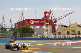 Sebastian Vettel (GER) Red Bull Racing RB8. 22.06.2012. Formula 1 World Championship, Rd 8, European Grand Prix, Valencia, Spain, Practice Day