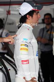 Sergio Perez (MEX) Sauber. 22.06.2012. Formula 1 World Championship, Rd 8, European Grand Prix, Valencia, Spain, Practice Day