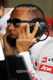 Lewis Hamilton (GBR) McLaren. 22.06.2012. Formula 1 World Championship, Rd 8, European Grand Prix, Valencia, Spain, Practice Day
