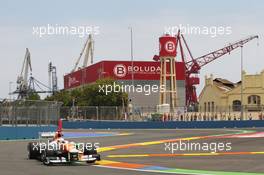 Paul di Resta (GBR) Sahara Force India VJM05. 22.06.2012. Formula 1 World Championship, Rd 8, European Grand Prix, Valencia, Spain, Practice Day