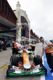 Paul di Resta (GBR) Sahara Force India VJM05. 22.06.2012. Formula 1 World Championship, Rd 8, European Grand Prix, Valencia, Spain, Pactice Day