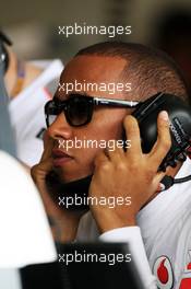 Lewis Hamilton (GBR) McLaren. 22.06.2012. Formula 1 World Championship, Rd 8, European Grand Prix, Valencia, Spain, Practice Day