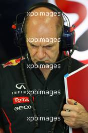 Adrian Newey (GBR) Red Bull Racing Chief Technical Officer. 22.06.2012. Formula 1 World Championship, Rd 8, European Grand Prix, Valencia, Spain, Pactice Day