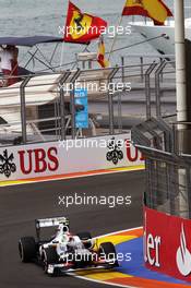 Sergio Perez (MEX) Sauber C31. 22.06.2012. Formula 1 World Championship, Rd 8, European Grand Prix, Valencia, Spain, Practice Day