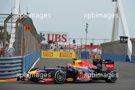 Mark Webber (AUS) Red Bull Racing RB8. 22.06.2012. Formula 1 World Championship, Rd 8, European Grand Prix, Valencia, Spain, Practice Day